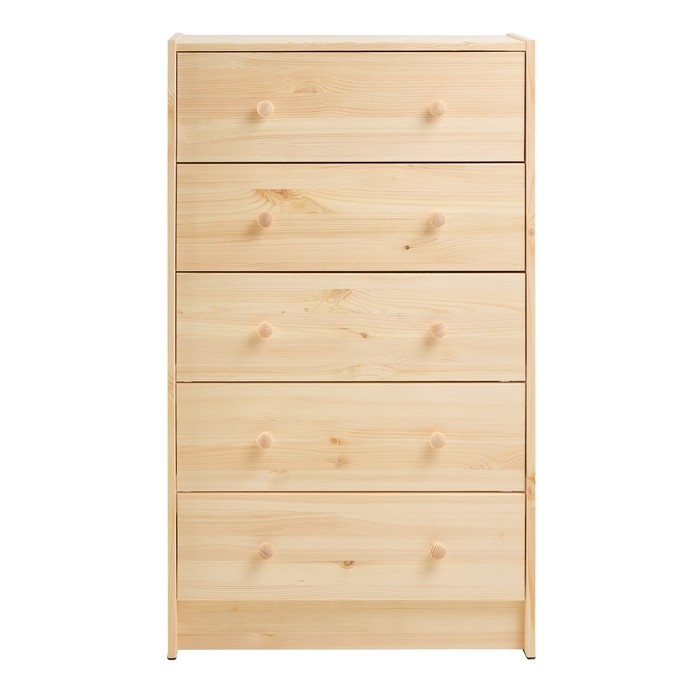 Комод RAST 5, 62х30х109, Массив сосны Комод RAST 5, 62х30х109, Массив сосны