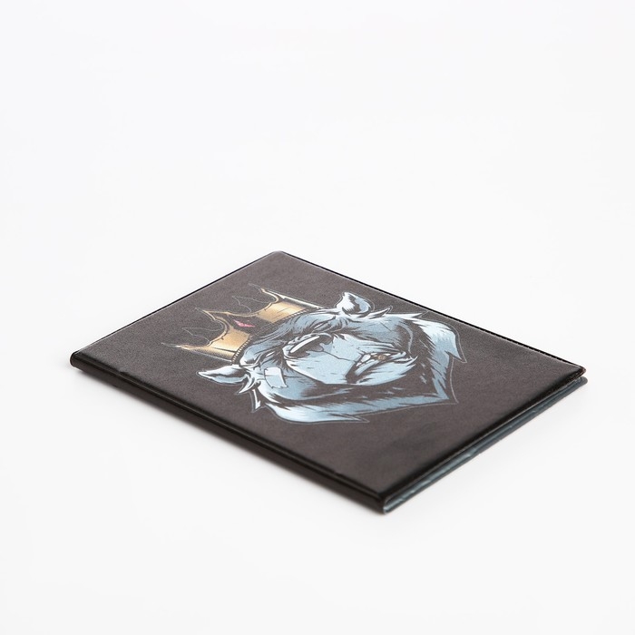 Обложка для паспорта, цвет чёрный