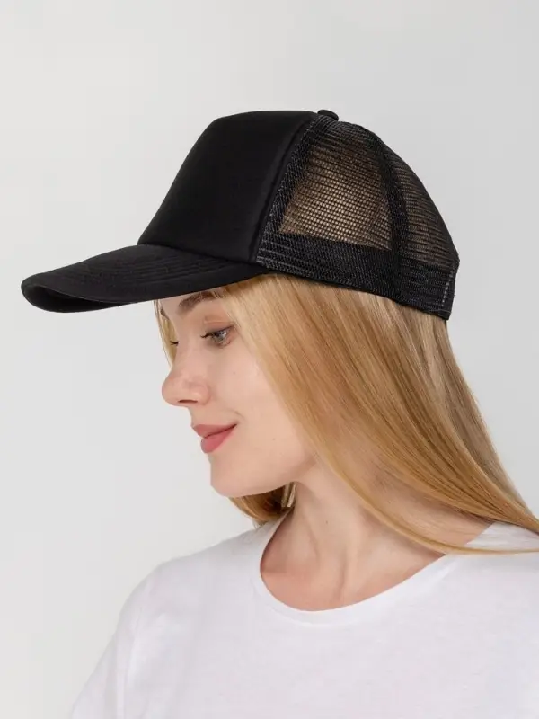 Бейсболка Sunbreaker, черная Бейсболка Sunbreaker, черная