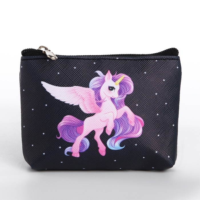 Кошелек детский, цвет микс Кошелек детский, цвет микс "Сказочный единорог", 11*7 см микс