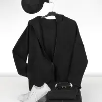 Толстовка унисекс H3, черная, размер XS/S