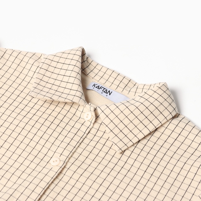 Рубашка детская с воланом KAFTAN р.38 (146-152 см)