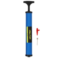 Насос для мячей ONLYTOP, 28 см, 2 насадки, цвет МИКС Насос для мячей ONLYTOP, 28 см, 2 насадки, цвет МИКС