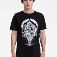 Футболка &laquo;Летучий Голландец&raquo;, черная, размер S