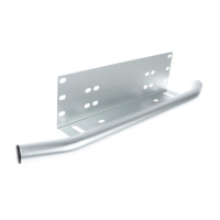 Рамка крепления номера с защитой бампера, парковочный отбойник, хром Рамка крепления номера с защитой бампера, парковочный отбойник, хром