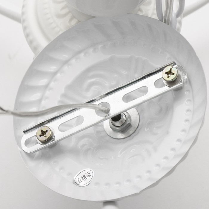 Люстра Люстра "Лукреция" 3хЕ27 40Вт белый 69х69х37-72 см BayerLux