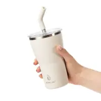 Термостакан Sapporo, белый (молочный)