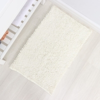 Коврик для дома LaDо́m, букли, плотность 1400 г, 50×80 см, цвет белый Коврик для дома LaDо́m, букли, плотность 1400 г, 50×80 см, цвет белый