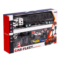 Грузовик радиоуправляемый &laquo;Автовоз&raquo;, с машинками, светофором и дорожными знаками