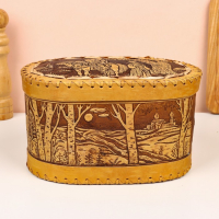 Батонница &laquo;Сказка&raquo;, 26х17х15 см, береста