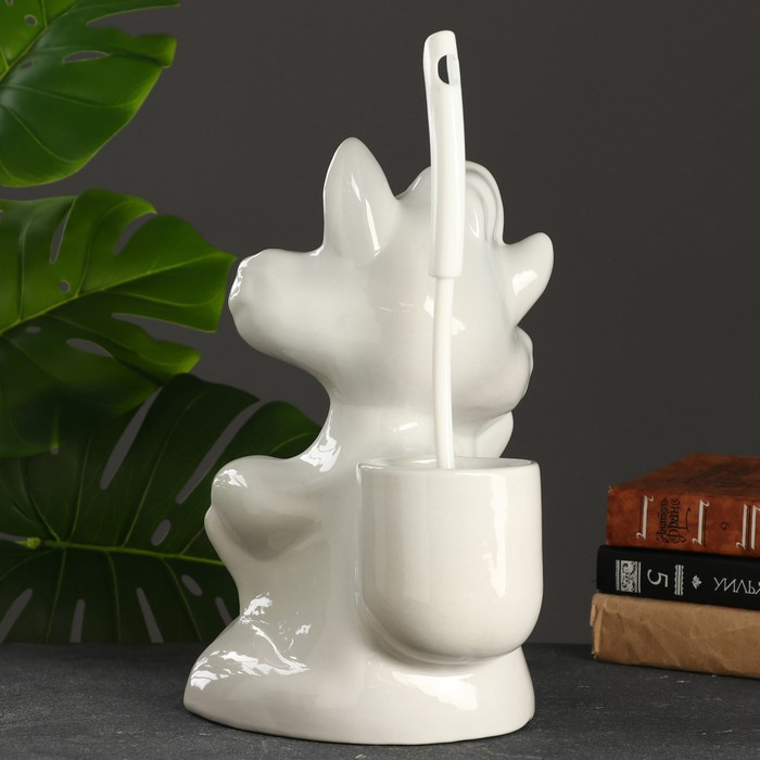 Подставка под ёрш Подставка под ёрш "Кот хулиган" с ёршиком 23х20х32см