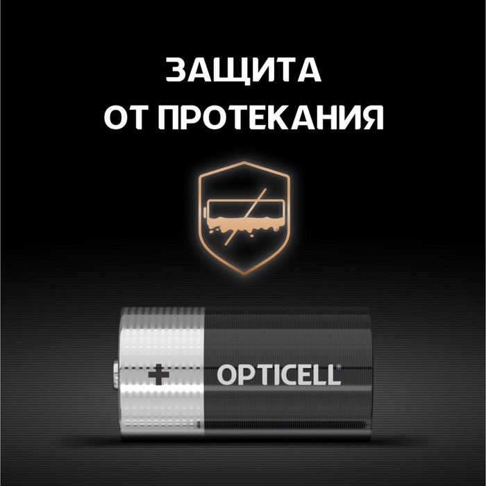 Батарейка алкалиновая OPTICELL, C, LR14-2BL, 1.5В, блистер, 2 шт Батарейка алкалиновая OPTICELL, C, LR14-2BL, 1.5В, блистер, 2 шт