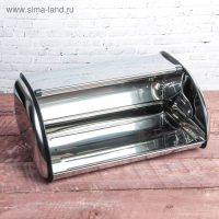 Хлебница из нержавеющей стали &laquo;Универсал&raquo;, 35&times;24&times;14 см