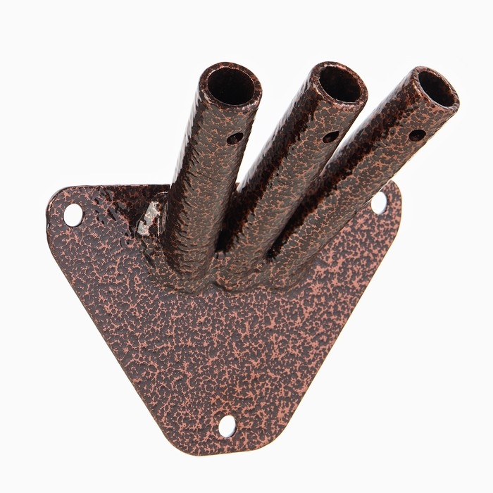 Флагшток &ndash; кронштейн, крепление на 3 флага, уличный, настенный, d-1.5 см