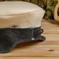 Набор для бани "Генерал" фуражка, коврик, рукавица Набор для бани "Генерал" фуражка, коврик, рукавица