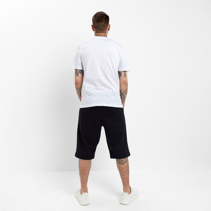 Футболка мужская, цвет белый, размер 54