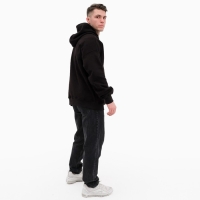 Худи мужское, цвет чёрный, размер 54