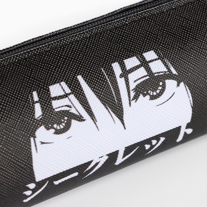 Пенал школьный из искусственной кожи &laquo;1 сентября: Глаза&raquo;, 19 х 8 х 3 см