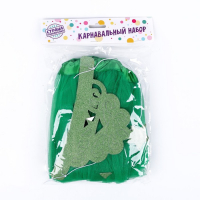 Новогодний карнавальный набор «Яркая ёлочка», 2 предмета: ободок, юбка, на новый год Новогодний карнавальный набор «Яркая ёлочка», 2 предмета: ободок, юбка, на новый год