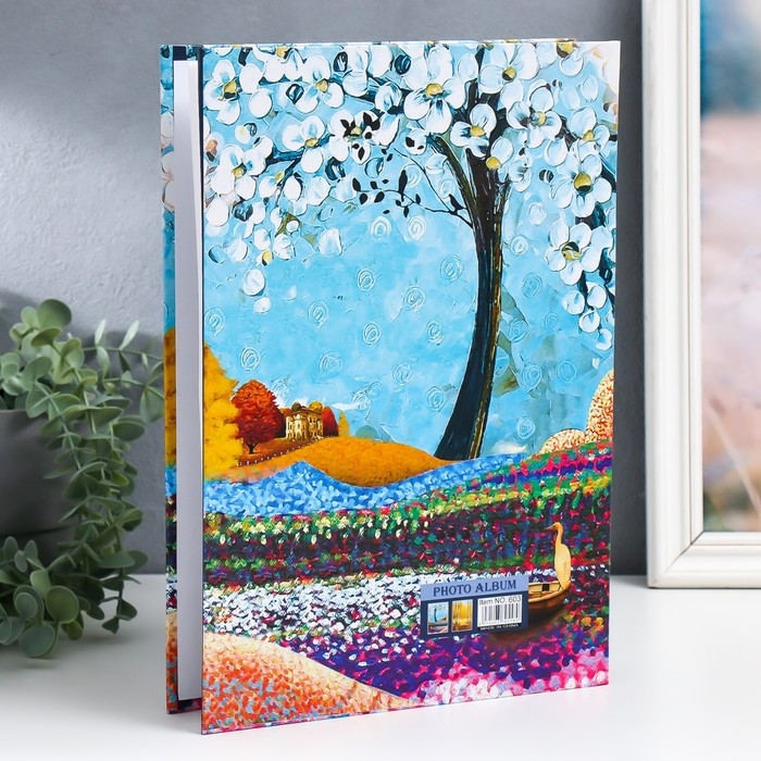 Фотоальбом на 300 фото 10х15 см "Весна/Осень" в коробке МИКС 33.6х23,4х5,2 см