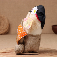 Оберег-домовой "Кузя в кепке, мешком"МИКС