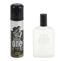 Подарочный набор для мужчин: Туалетная вода Number One+дезодорант Подарочный набор для мужчин: Туалетная вода Number One+дезодорант