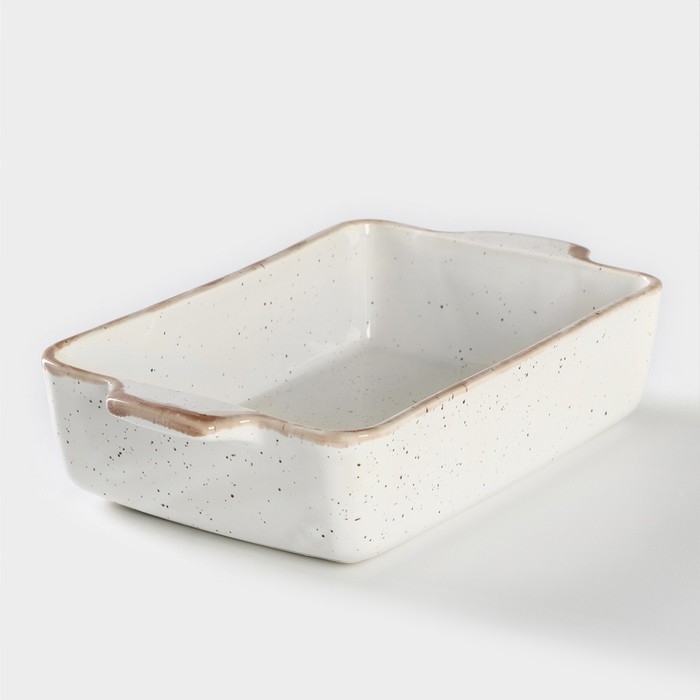 Форма для запекания фарфоровая Punto bianca, 1,25 л, 23&times;16&times;6 см
