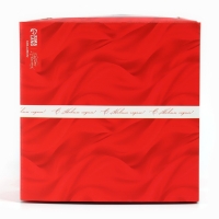 Коробка кондитерская с окном, сундук, «С Новым годом!», 20 х 20 х 20 см, Коробка кондитерская с окном, сундук, «С Новым годом!», 20 х 20 х 20 см,