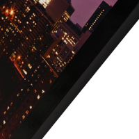 Картина "Город в огнях" 67х107 см