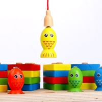 Деревянная пирамидка с рыбалкой &laquo;Логика&raquo;