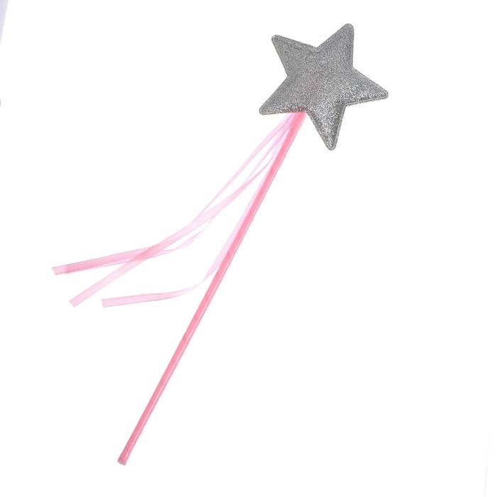 Карнавальный жезл &laquo;Звезда&raquo;, цвета МИКС
