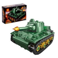 Конструктор блочный &laquo;Танки&raquo;, 6 видов, МИКС