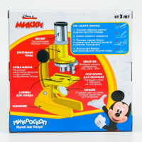 Микроскоп «Микки Маус и друзья», с биноклем и пинцетами, цвет МИКС Микроскоп «Микки Маус и друзья», с биноклем и пинцетами, цвет МИКС