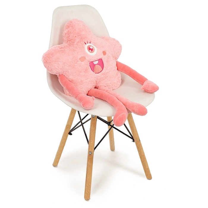 Шкурка мягкой игрушки Шкурка мягкой игрушки "Звёздочка", 75 см, цвет розовый