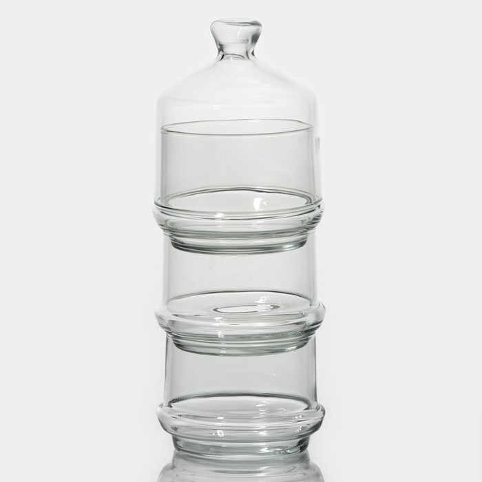 Набор стеклянных ёмкостей Berry, 220 мл, 3 шт Набор стеклянных ёмкостей Berry, 220 мл, 3 шт