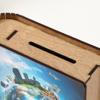 Копилка-шкатулка "Захват мира" 14х12х5 см