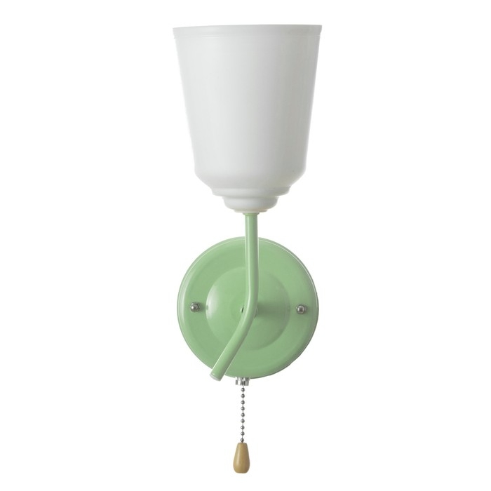 Бра "Онлайн" (цил.) 1х15Вт Е27 МОДЕЛЬ:BR 02079 мятный 10,5х15х27см