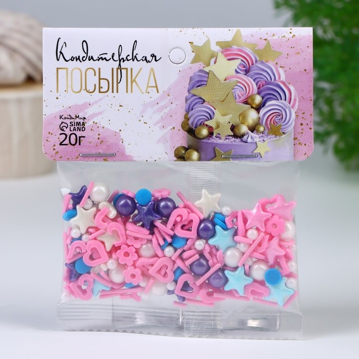 Кондитерская посыпка «Морская бездна», 20 г Кондитерская посыпка «Морская бездна», 20 г