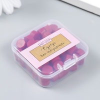 Сургуч в гранулах в коробочке "Восьмигранник" вишневый 25 гр 2х5,5х5,5 см Сургуч в гранулах в коробочке "Восьмигранник" вишневый 25 гр 2х5,5х5,5 см