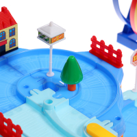 Железная дорога &laquo;Парк развлечений&raquo;, работает от батареек