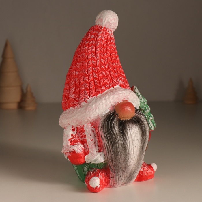 Копилка "Новогодний гном"  19 х11 х 10,5 см.