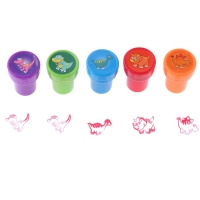 Печать цветная &laquo;Прелестные динозавры&raquo;, набор 5 шт., МИКС