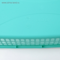 Корзина для хранения, 24×14×7 см, цвет МИКС Корзина для хранения, 24×14×7 см, цвет МИКС