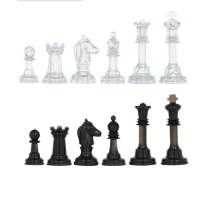 Шахматные фигуры, король h-5.8 см, пешка h-2.8 см Шахматные фигуры, король h-5.8 см, пешка h-2.8 см