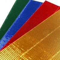 Картон цветной гофрированный, А4, 10 листов, 10 цветов, немелованный, двусторонний, в папке, 230 г/м&sup2;, Холодное сердце