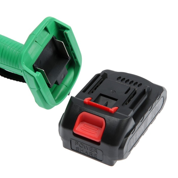 Пила цепная аккумуляторная ZITREK GreenSaw 20, 20 В, 2х1.5 Ач, шина 10 см, 5 м/с Пила цепная аккумуляторная ZITREK GreenSaw 20, 20 В, 2х1.5 Ач, шина 10 см, 5 м/с