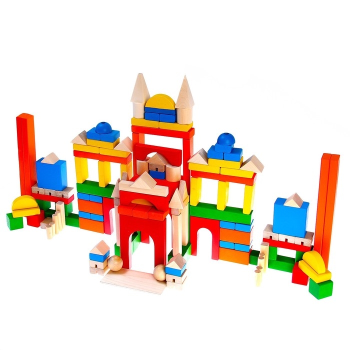 Конструктор &laquo;Развитие&raquo;, 163 детали, без схемы для сборки