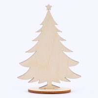 Новый год! Модель из дерева &laquo;Ёлка сборная №31&raquo;