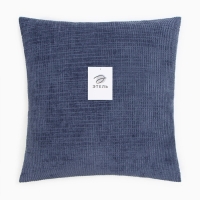 Наволочка декоративная Этель Velvet 43х43см, цвет синий, полиэстер