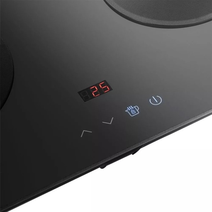 Чайный набор Kitfort КТ-6609, стекло, 1.7/1 л, 2200 Вт, регулировка t&deg;, дисплей, чёрный